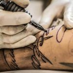 the process of stuffing a tattoo