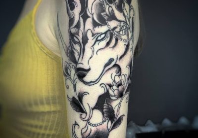 Татуювання лисиці Кіцуне