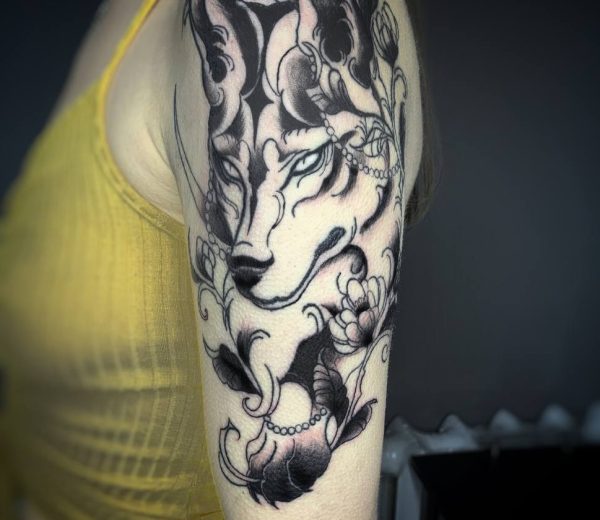 Татуювання лисиці Кіцуне